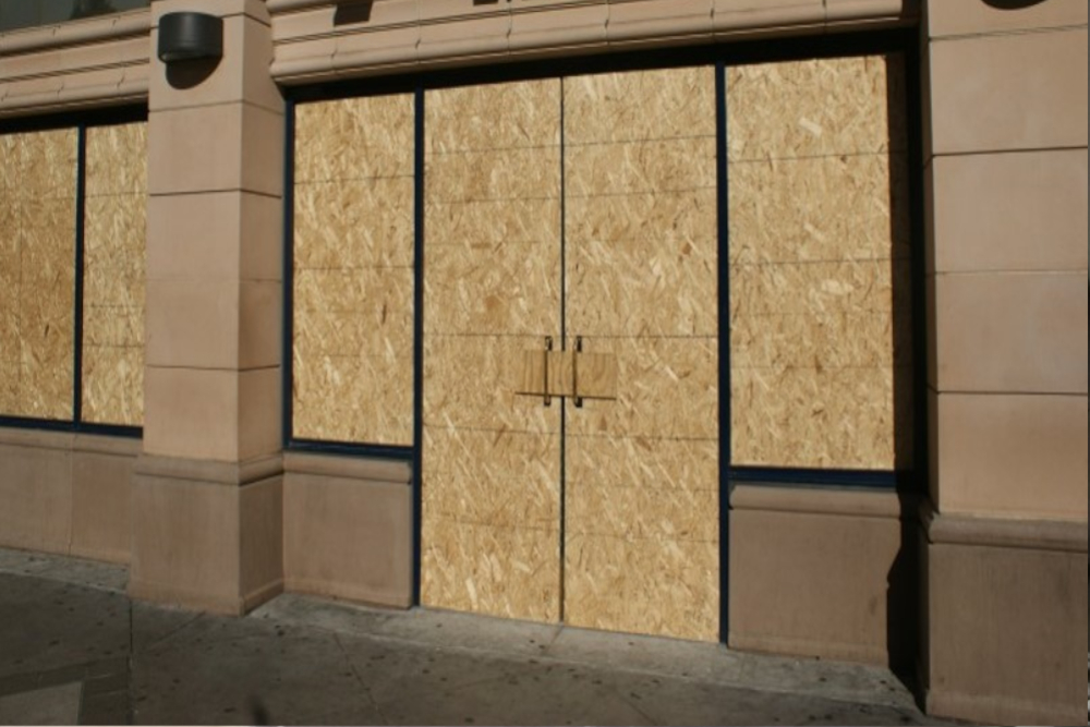 Boarding Up in Grove Park, SE12